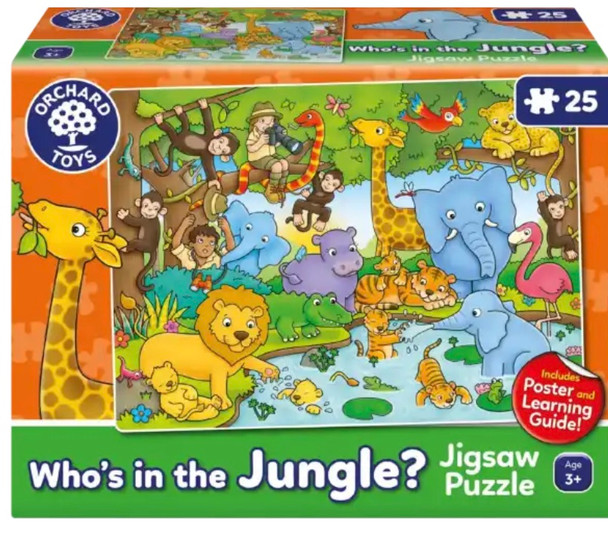Orchard Toys Who's in the jungle jigsaw