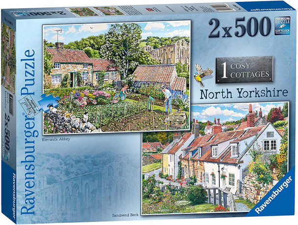 Ravensburger Cosy Cottages No.1 - North Yorkshire 2x 500 piece Jigsaw Puzzle