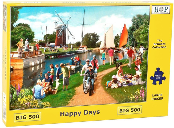 House of puzzles Happy Days 500 big pieces