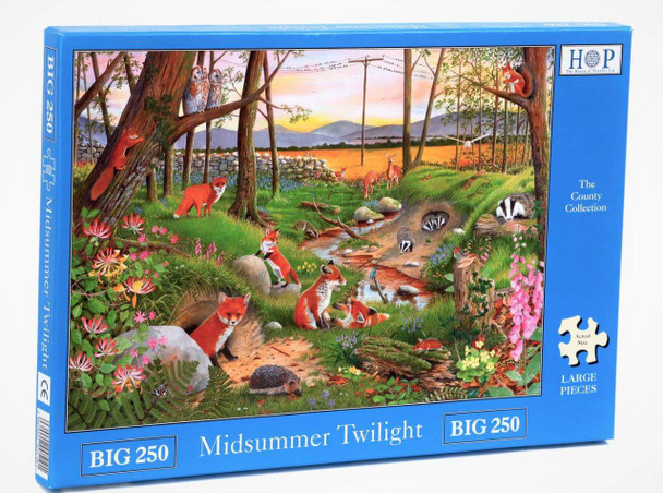 House of puzzles 250 big pieces Midsummer Twilight