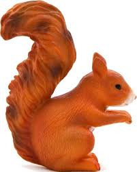Squirrel Standing toy Figure
