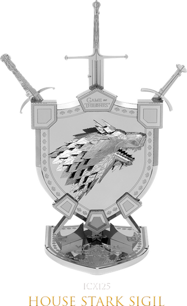 Metal Earth House of Stark Game of Thrones