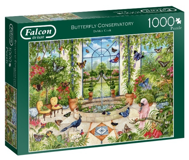 Falcon Butterfly Conservatory 1000 piece jigsaw