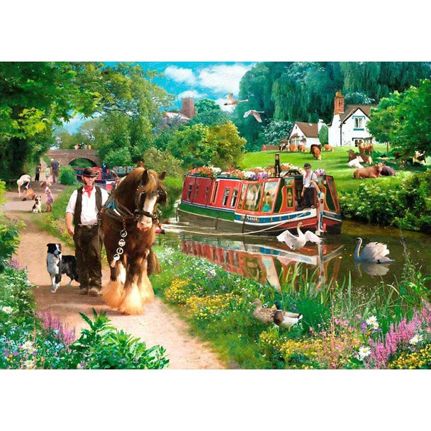 House of Puzzles Tow Path 1000 piece jigsaw