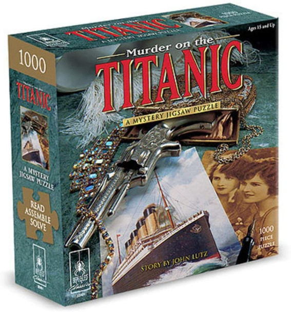 Murder on the titanic Mystery jigsaw 1000 piece jigsaw