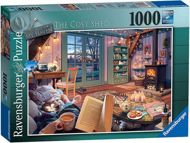 Ravensburger The Cosy Shed 1000 piece jigsaw