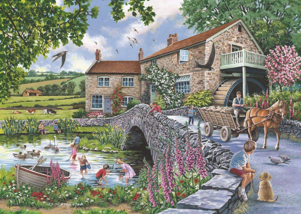 House of Puzzles 1000 piece jigsaw Old Mill