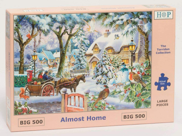 The House of Puzzles - Big 500 Piece Jigsaw Puzzle - Almost Home
