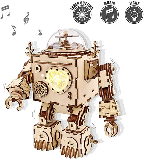 Rokr Musical Robot Model Kits to Build