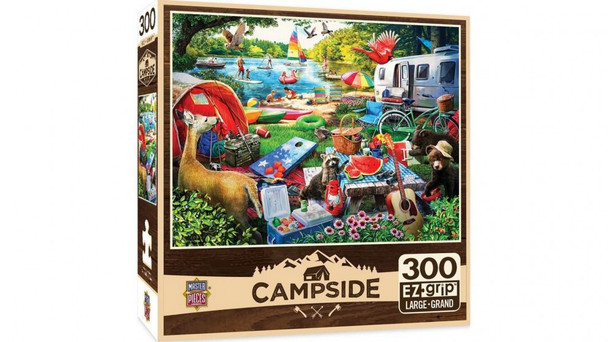 Masterpieces Puzzle Campside Little Rascals EZ Grip Puzzle 300 pieces