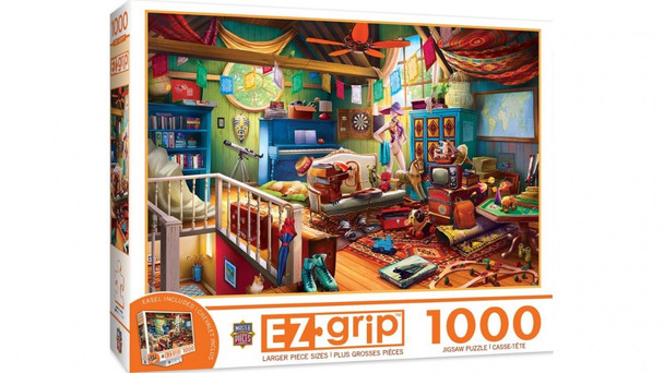 Masterpieces Puzzle EZ Grip Attic Treasures Puzzle 1000 pieces