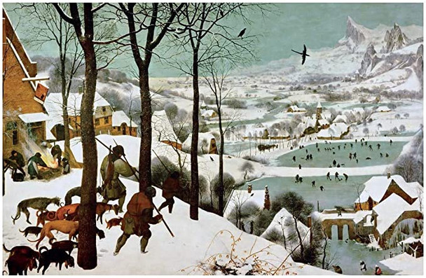 Piatnik 1000 piece jigsaw Hunters in the snow