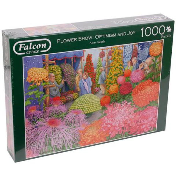 Falcon flower show optimism and joy 1000 piece jigsaw