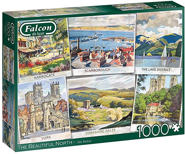 Falcon the beautiful north jigsaw 1000 piece