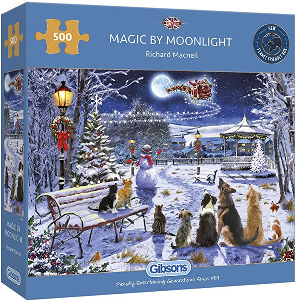 Gibson 500 magic by moonlight jigsaw