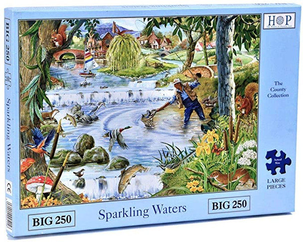 Sparkling water house of Puzzles 250 big