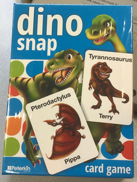 Dino snap cards