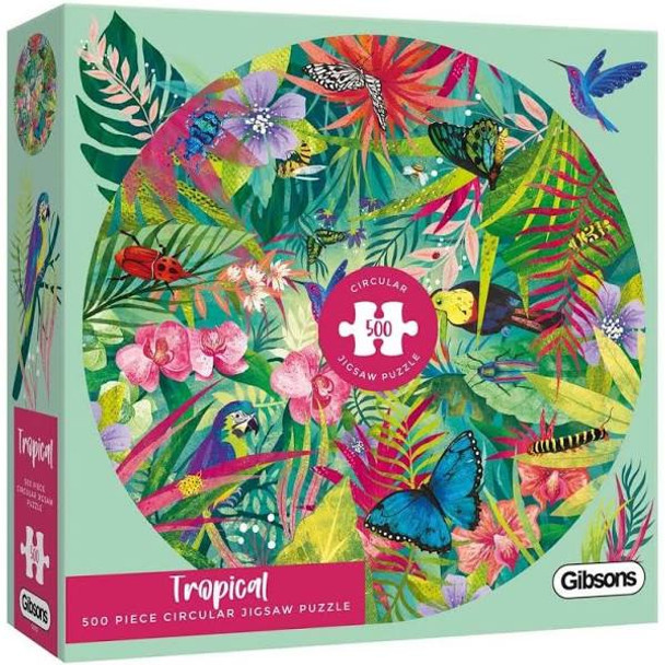 gibson 500 piece jigsaw Tropical