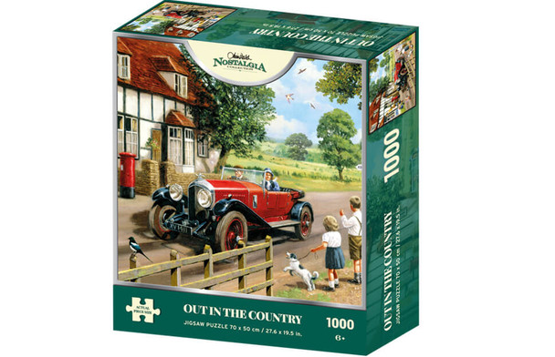 Nostalgia 1000 piece jigsaw Out in the Country