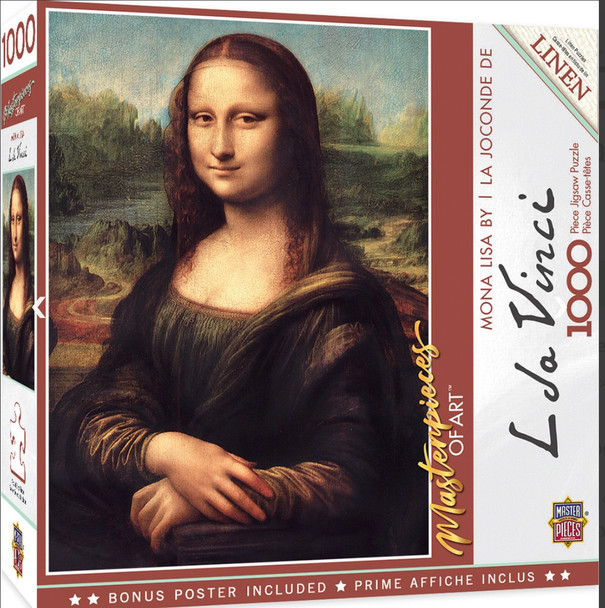 Masterpieces Puzzle Masterpieces of Art Mona Lisa Puzzle 1000 pieces