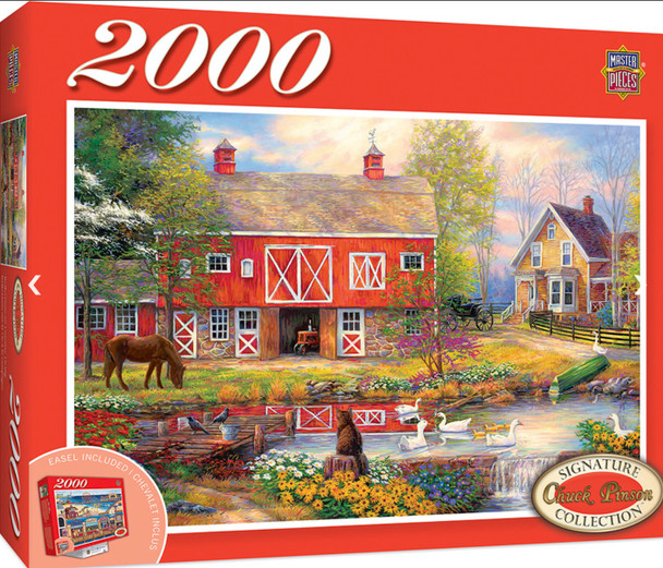 Masterpieces Puzzle Signature Collection Reflections on Country Living Puzzle 2000 pieces