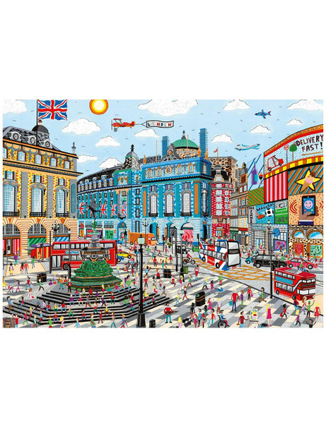 Gibson 1000 piece jigsaw Piccadilly Circus