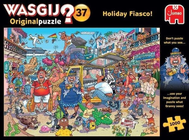 Wasgij 1000pc jigsaw Holiday fiasco