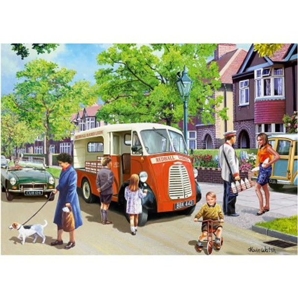 Falcon de luxe the milkman 1000 piece jigsaw