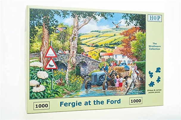 Fergie at the Ford 1000pc jigsaw house of puzzles