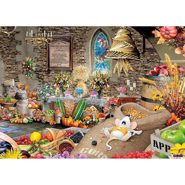 Gibson Harvest festival 1000 piece jigsaw