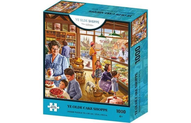 Ye olde cake shoppe nostalgia 1000 piece jigsaw