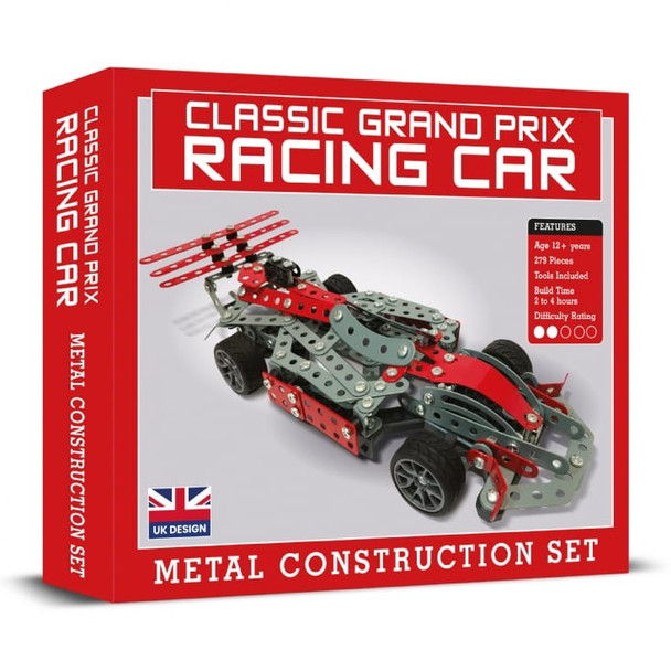 Lassis Grand Prix racing car metal construction set