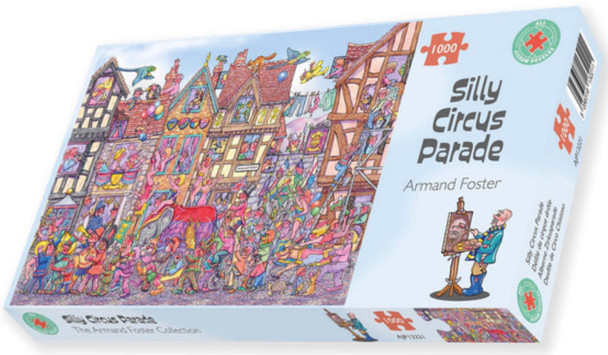 Silly circus parade 1000 piece jigsaw Armand foster