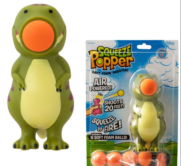 Squeeze popper Dino