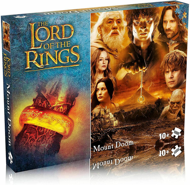 Mount doom lord of the rings 1000 piece jigsaw