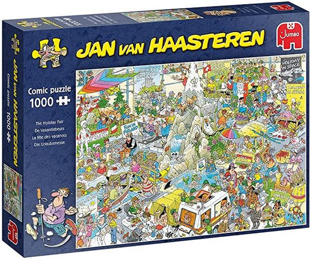 Jumbo, Jan Van Haasteren - Holiday Fair, Jigsaw Puzzles  1000 piece