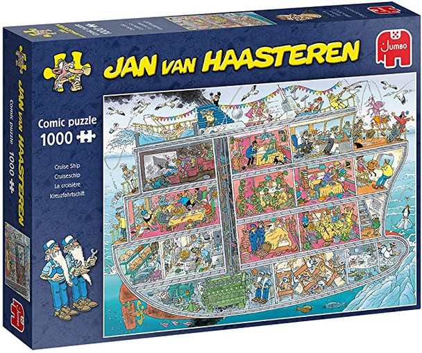 Jumbo, Jan Van Haasteren - Cruise - 1000 Piece, Jigsaw Puzzles