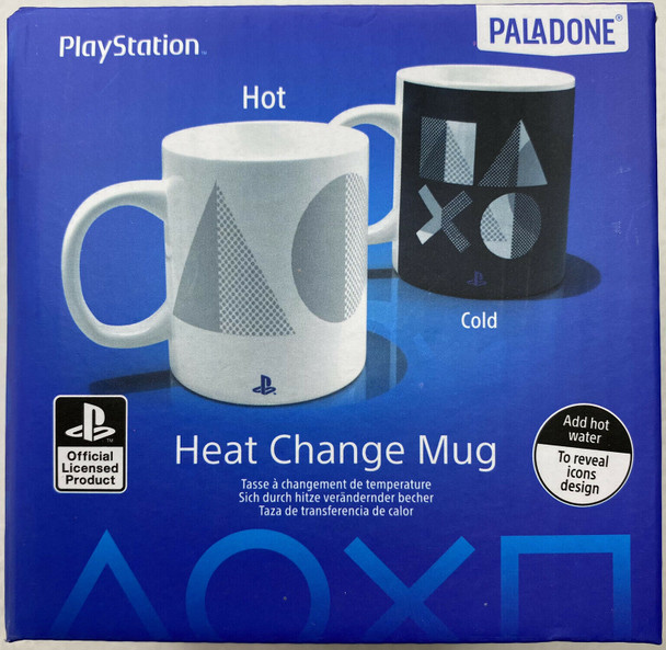 PlayStation heat changing mug