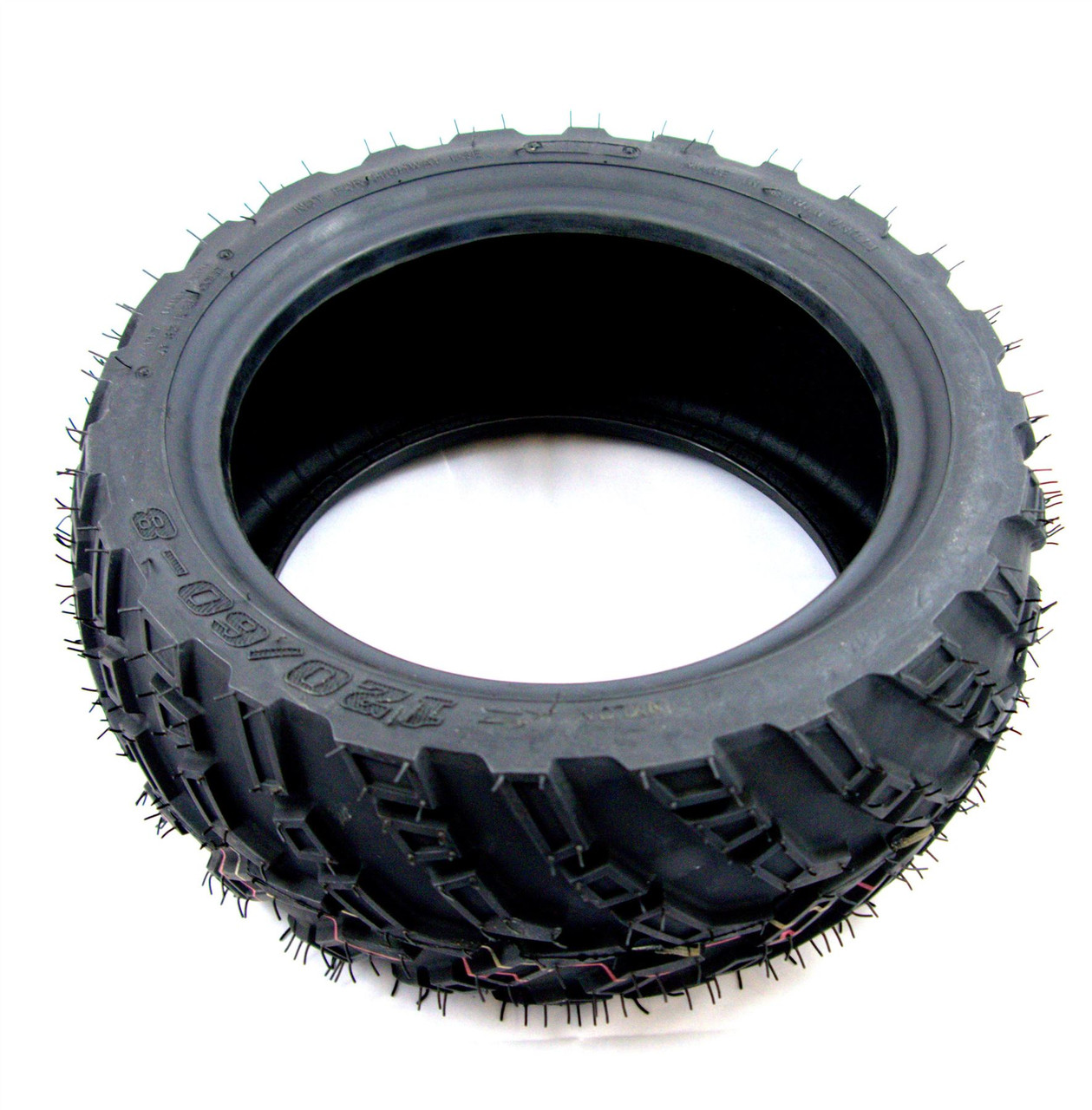 120/608 Black Mobility Scooter Tyre fits TGA Vita X Front Wheels