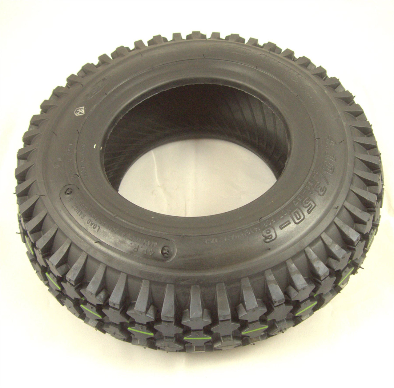 4.10/3.506 Black Block Mobility Scooter Tyre 410/350x6 Forest Mobility