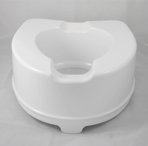 6'' Heavy Duty 15cm Bariatric Raised Toilet Seat Raiser Mobility Aid up to 35st 35 stone Elevated