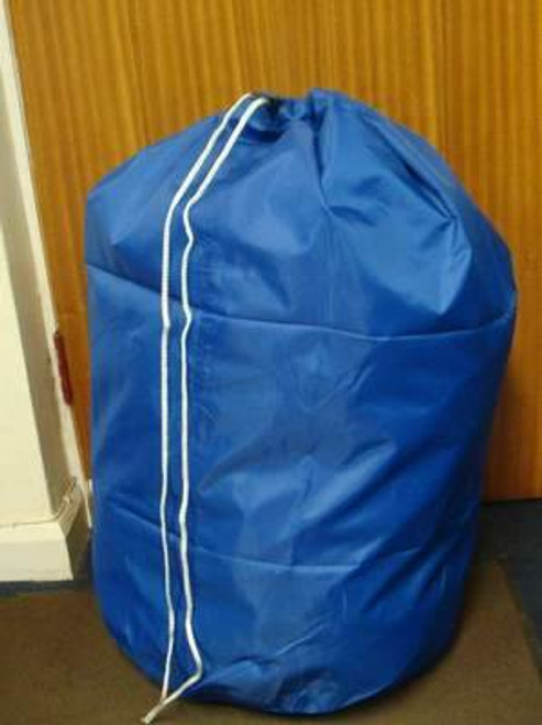 Blue Extra Large Heavy Duty Laundry Bag Sack with Drawstring Commercial Style