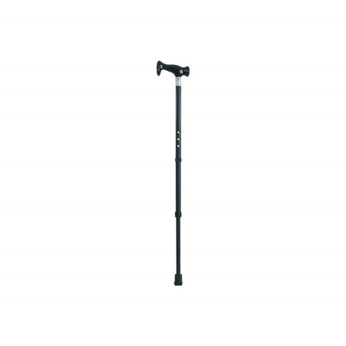 Escort Handle Cane Black Walking Stick 700mm - 940mm (27½” - 37”)