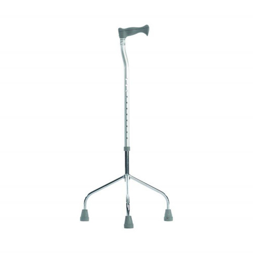 Tripod Height Adjustable Plastic Handle Walking Stick