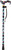 Deluxe Premium Walking Cane – Height Adjustable, Lightweight, Black Floral Deluxe Premium Walking Cane – Height Adjustable, Lightweight, Black Floral