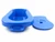 Plastic Bedpan with Lid Robust 2.5 L Bed Pan Male & Female Use Integrated Handle SWL 127 kg