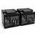 Mobility Scooter Batteries 1 Pair of 12V 50Ah Black Box AGM Batteries