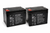 Mobility Scooter Batteries 1 Pair of 12V 80Ah Black Box AGM Batteries