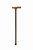 Wooden Economy Walking Stick Brown Beech Derby Handle