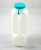 UMA1000 Male Urinal Urine Bottle with Handle and Green Lid Standing Handle Top
